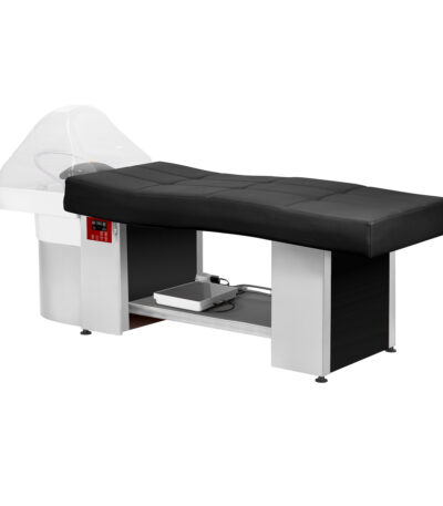 Gabbiano Head Spa 017 lit de lavage de cheveux noir 1