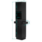 Kappersstation TOTEM BLACK 12