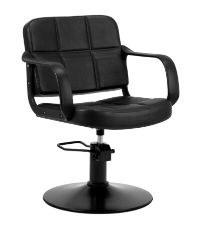 Kappersstoel Haarsysteem Komodo zwart 1