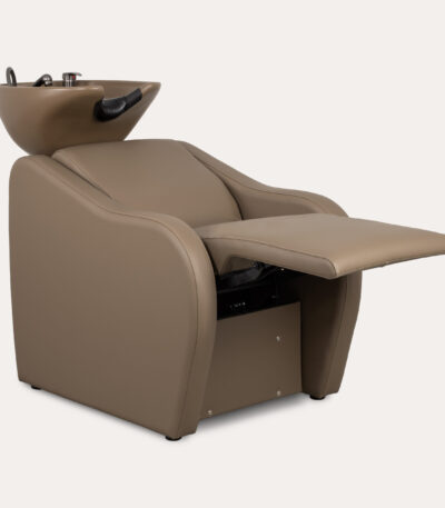 Mudi Velaris air Earth wasunit met massage en elektrische voetsteun taupe 1