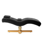 Sillon Corona wimper behandelstoel zwart met gouden voetstuk 3