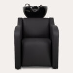 Mudi Kalani Air wasunit met massage en elektrische voetsteun volledig zwart 2