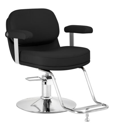 Fauteuil de coiffure Omega Astra noir 1