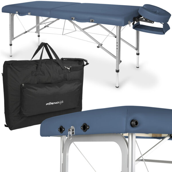 Aveno Life Altus 60 table de massage - Soft Touch K651 Seamist 1