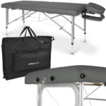 Aveno Life Altus 70 Massageliege - Soft Touch K622 Anthrazit 1