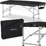 Aveno Life Torina table de massage Matt Touch K105 Noir 1