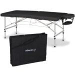 Aveno Life Torina massagetafel Matt Touch K105 Zwart 11