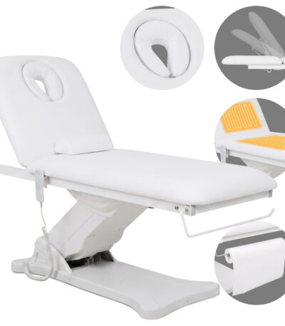 Habys Camilla ERGO 2 elektrische verwarmde behandeltafel Satin Comfort k701 Wit 1