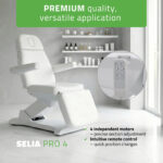 Habys elektrische behandelstoel Selia PRO 4 Touch Core k301 wit 2