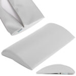 Habys Halfrond Coussin lombaire 40x25x5 Dur k729 Gris clair 1
