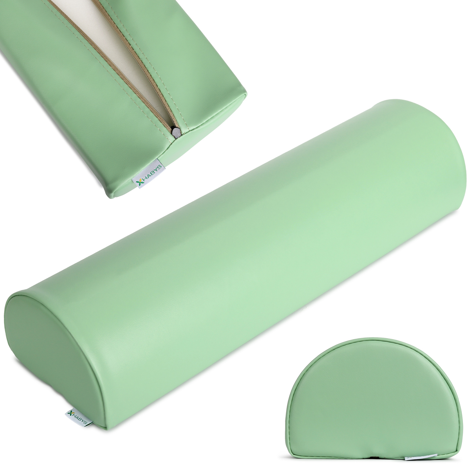 Habys Halbrundrolle 60x18x12 K022 Grün 1 Habys Halbrundrolle 60x18x12 K022 Grün 1