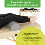 Habys halve massagerol 60 x 18 x 12 cm - K522 grijs 2