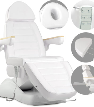 Habys Leo PRO 4 siège de beauté électrique Comfy Base k501 Blanc 1