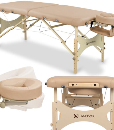 Habys Massagetafel Bello One 70 Soft Touch K607 Moco Beige 1