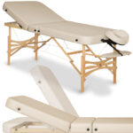 Habys Massagetafel Gallo Plus lichthout 76 Vinyl Flex K033 beige 1
