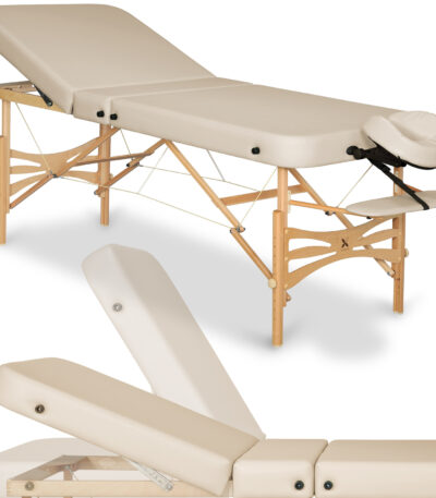 Habys Massagetafel Gallo Plus lichthout 76 Vinyl Flex K033 beige 1
