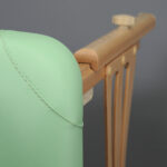 Habys Massagetafel Panda Plus lichthout 70 Vinyl Flex K022 groen 12