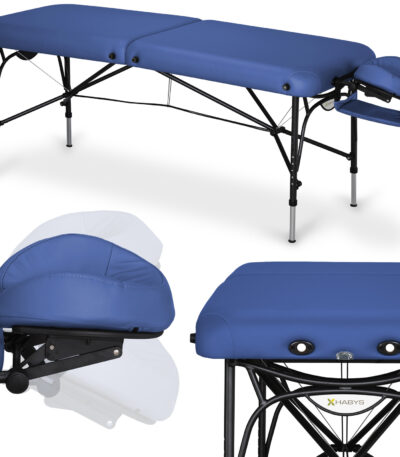 Habys Massagetafel Smart Alu 70 Vinyl Flex K012 Marineblauw 1