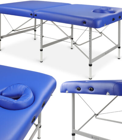 Habys massagetafel Structural 102 Comfort gezichtsuitsparing Vinyl Flex K012 Marineblauw 1