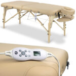 Habys massagetafel Therma Top 70 Soft Touch K607 Moco beige 1