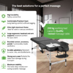 Habys Nadia 70 draagbare massagetafel, Comfy Base K515 zwart - Image 2