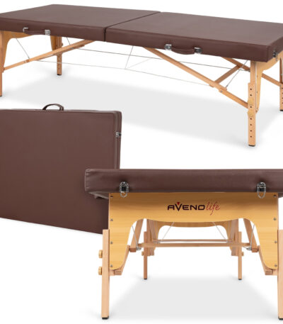 Habys Niro 80 table de massage thaïlandais portable PU K835 Marron 1