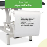 Habys Optima elektrische behandeltafel met handbediening – Satin Comfort zwart 7
