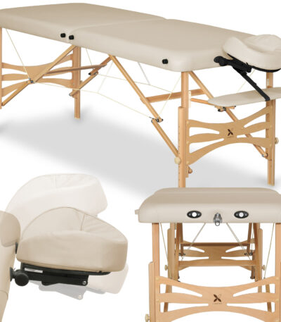 Habys Panda Light Wood 70 massagetafel - Vinyl Flex K033 Beige 1