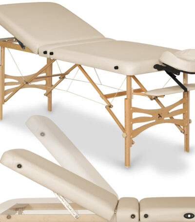 Habys Panda Plus massagetafel lichthout 70 cm Vinyl Flex K033 Beige 1