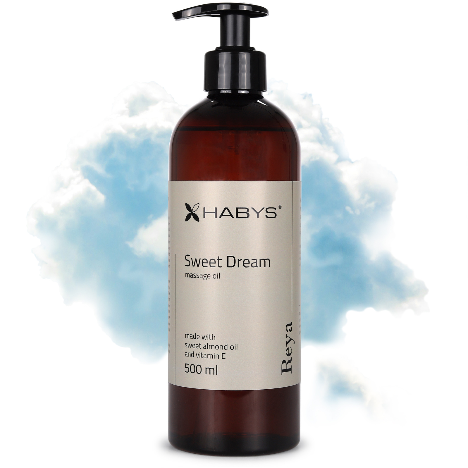 Habys Reya Süße Traum Massageöl 500 ml 1 Habys Reya Süße Traum Massageöl 500 ml 1