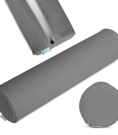 Habys Rond Kussen 15x60 K722 Grau 1