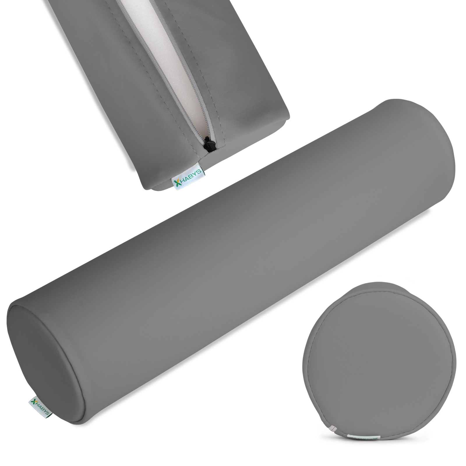 Habys Ronde rol 15x60 k322 Grijs 1 Habys Ronde rol 15x60 k322 Grijs 1