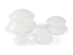 Habys siliconen cuppingcups - set van 4 stuks, wit – Bild 2