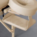 Massagetafel Olivia voor zwangerschapsmassage Soft Touch K607 Moco Beige 7