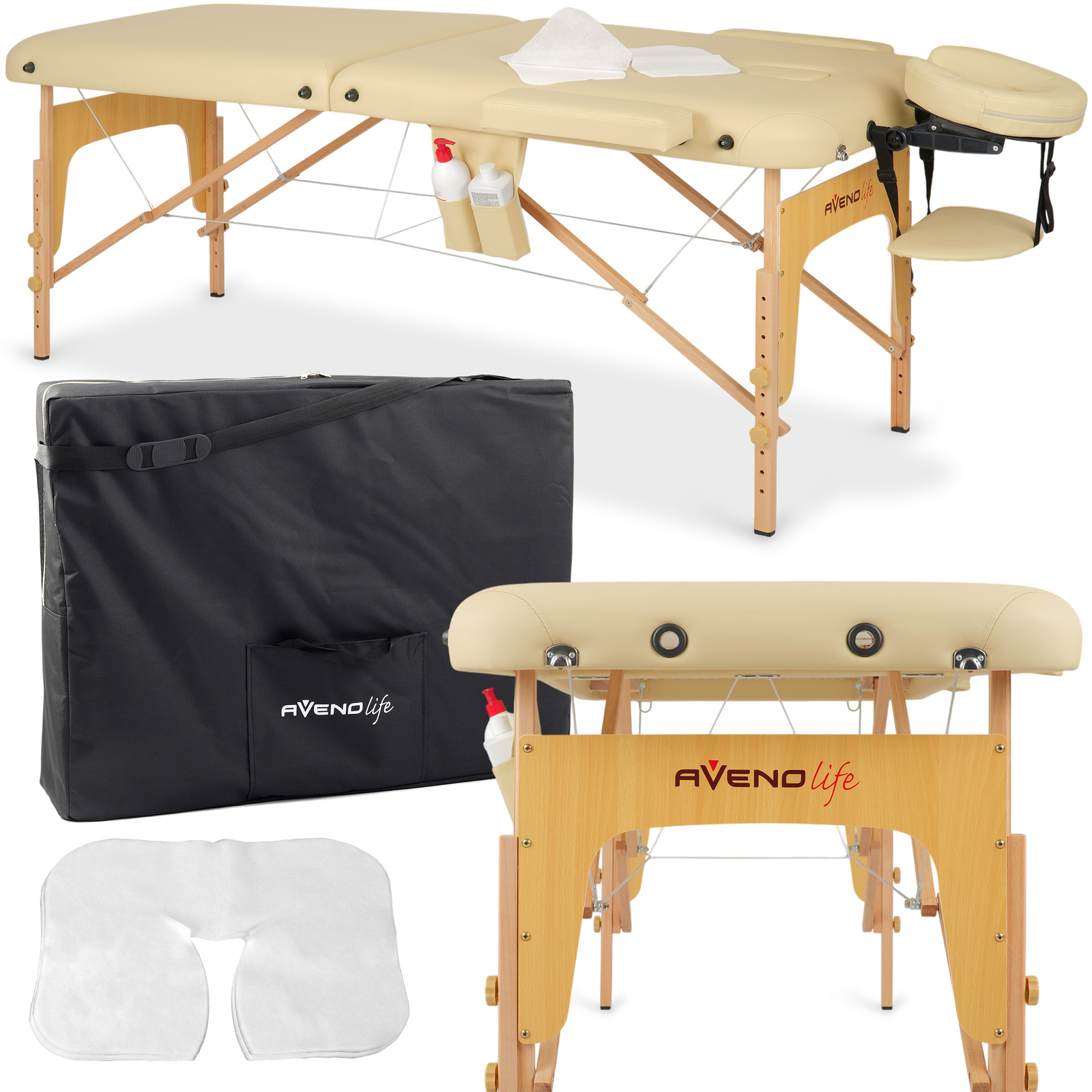 Table de massage mobile Sofia Comfy Base K533 Beige 1 Table de massage mobile Sofia Comfy Base K533 Beige 1