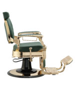 Barberstoel groen Buzz Gold Mudi