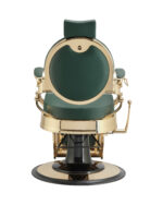 Barberstoel groen Buzz Gold Mudi