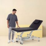 Elektrisch massagebed 1 motor grijs Vital Weelko