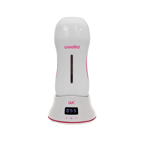 Draadloze harsverwarmer Weelko Onewax met oplaadstation