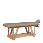 Houten spa behandelbank Roots Weelko