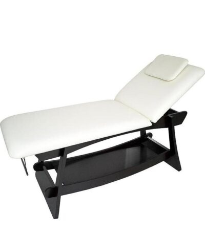 Massagebed hout wit Delto Weelko