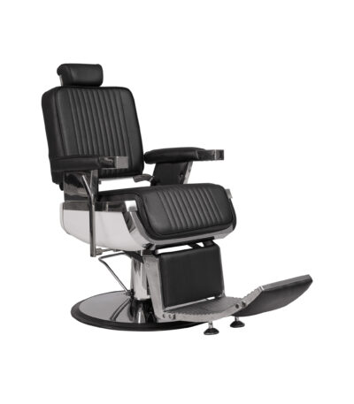MUDI barberstoel klassiek draaibare voetsteun FRINGE