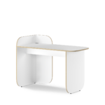 NAGGURA bureau klein minimalistisch wit Ikon