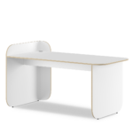 NAGGURA bureau paneelpoten wit Ikon