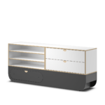 NAGGURA dressoir modulair met lade wit Ikon