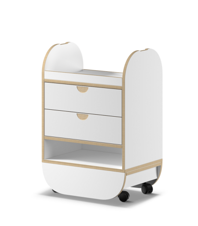 NAGGURA trolley laden soft-close wit Ikon