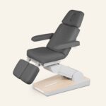 Elektrische podotherapie behandelstoel 3 motoren grijs Nuuna P3 GR Rotation Naggura