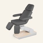 Elektrische podotherapie behandelstoel 3 motoren grijs Nuuna P3 GR Rotation Naggura