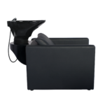 Wasunit kapper met zwarte wasbak Peek Black Mudi