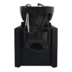 Wasunit kapper met zwarte wasbak Peek Black Mudi